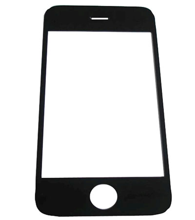 ConsolePlug CP21098 Front Glass Panel for iPhone 3G/3GS